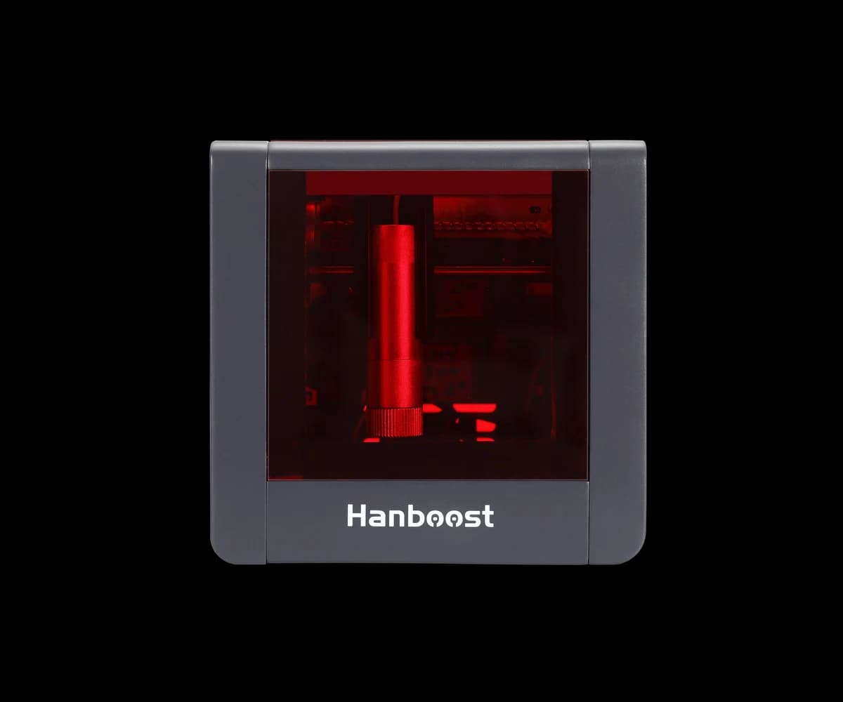 Official front view of the Hanboost T1 Pro laser engraver