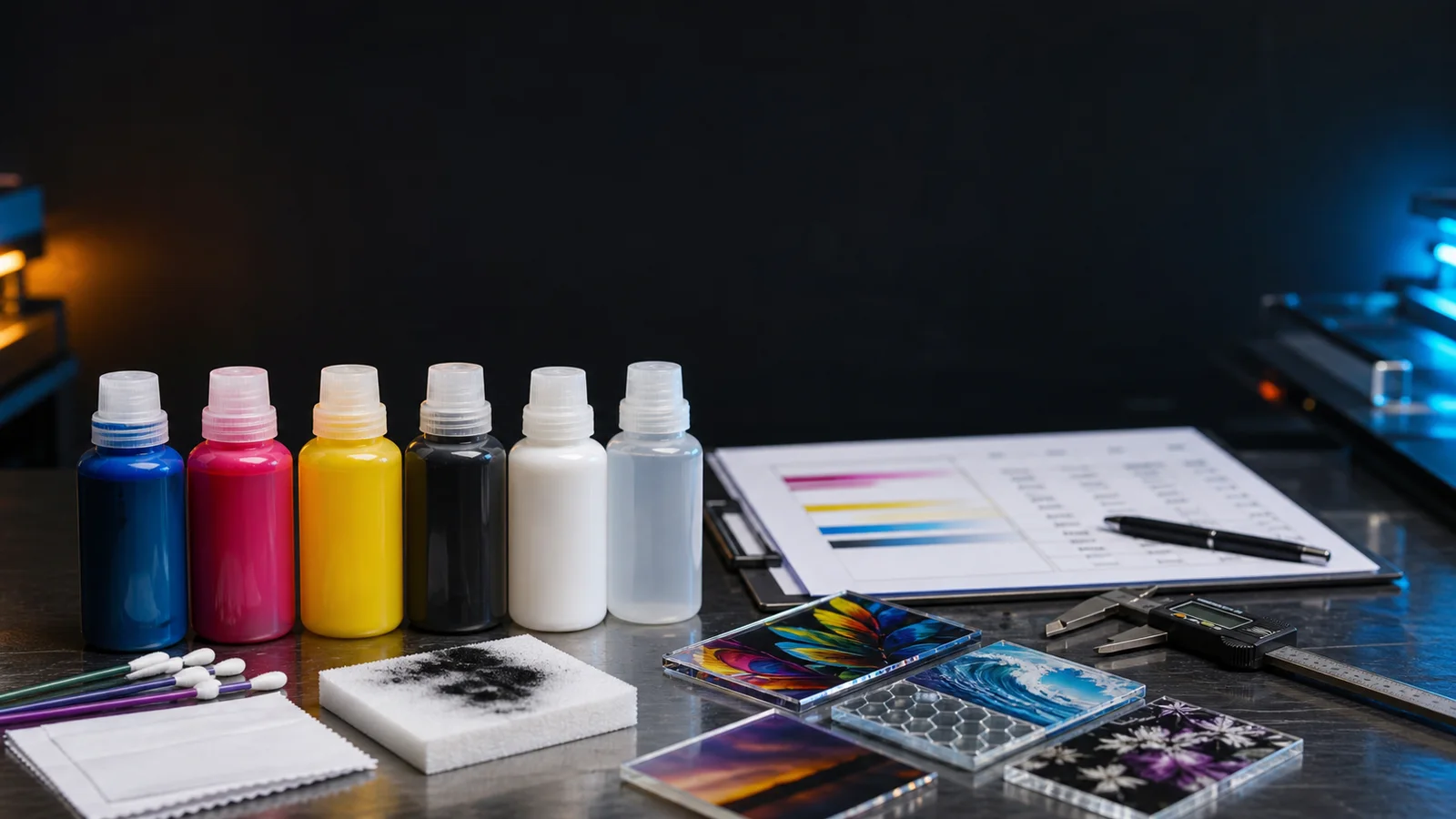 UV printer ink and maintenance cost planning