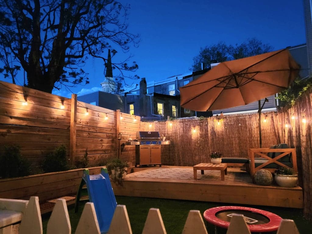 DIY Platform Deck on Concrete