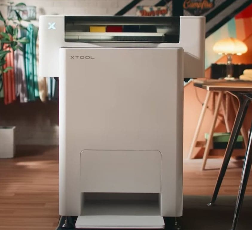 Canvas tote bag with printed design