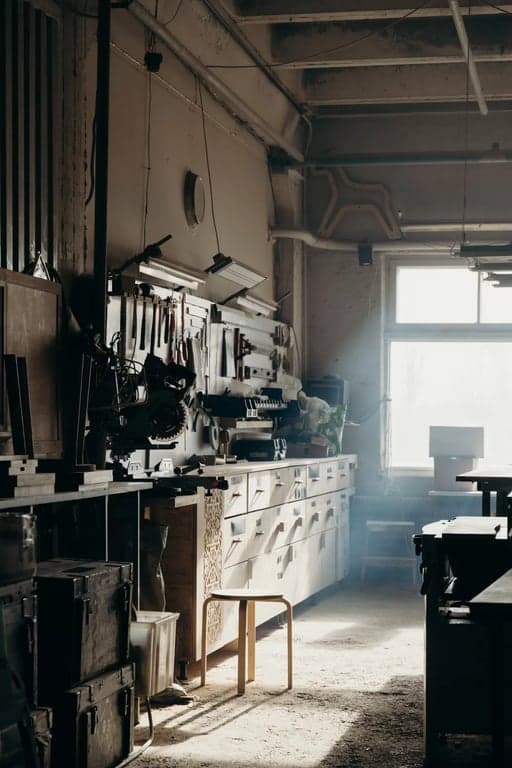 Old woodworking shop