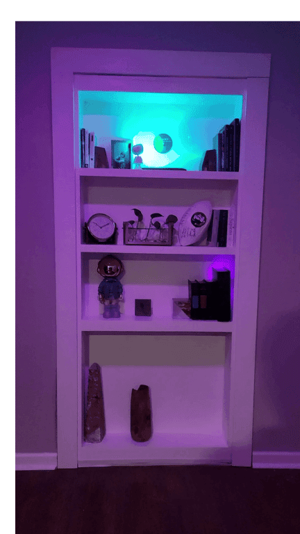 Mounting the bookcase door