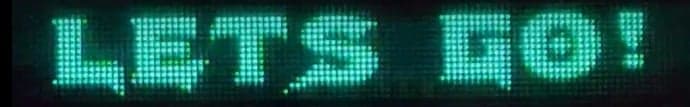 HD Matrix LED Display