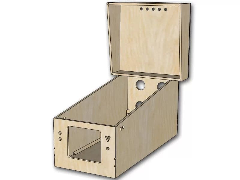 Virtual pinball flat-pack kit