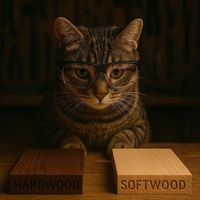 Hardwood and softwood timber comparison