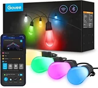 Govee Smart Outdoor String Lights with app control