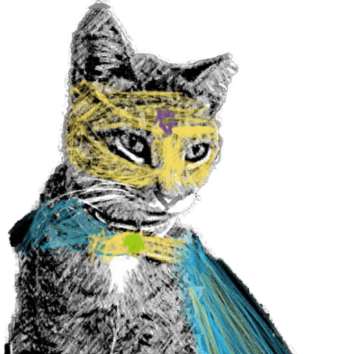 The Crafty Catsman Logo Initial