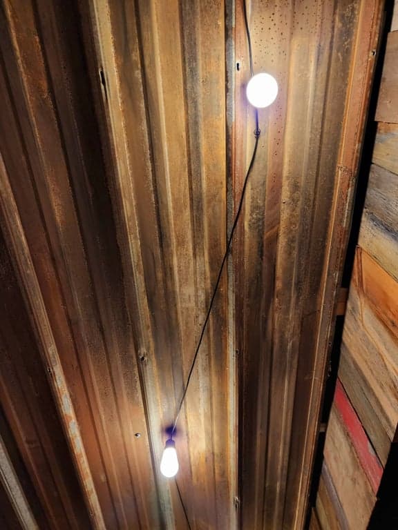 Corrugated Metal Ceiling