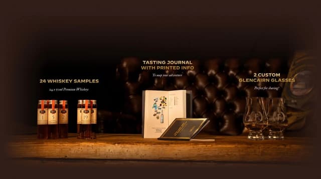 Flaviar 2023 Advent Calendar premium packaging with 24 whiskey samples