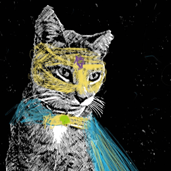 The Crafty Catsman Transparent Logo