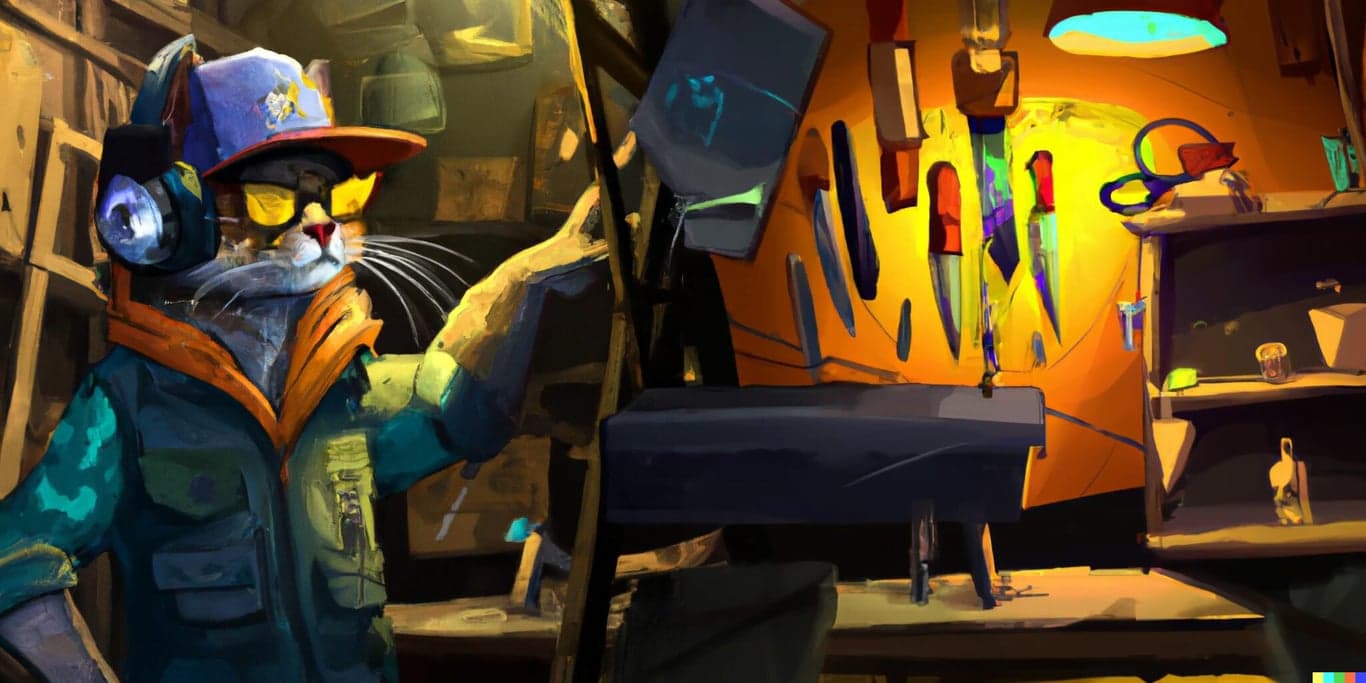 Background of woodworking tools