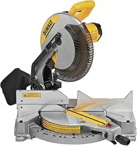 DEWALT miter saw for precise angle cuts