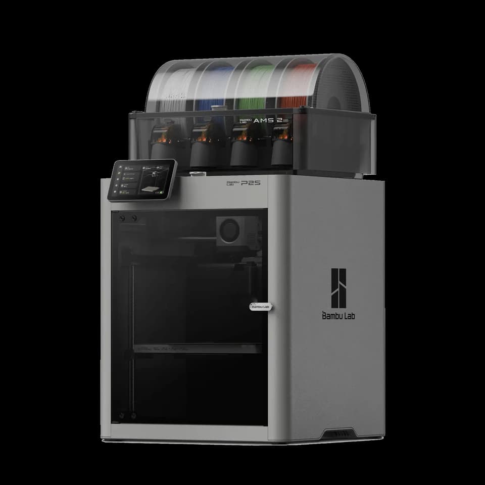 Bambu Lab P2S Combo with one AMS 2 Pro filament system.