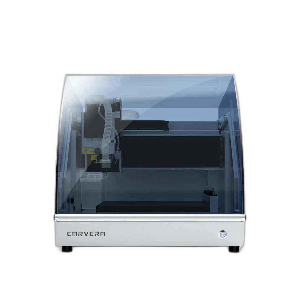 Official Makera Carvera enclosed desktop CNC product cutout.