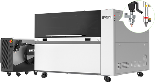Gweike M3 Pro workstation with the manufacturer’s circular tool-detail inset retained.
